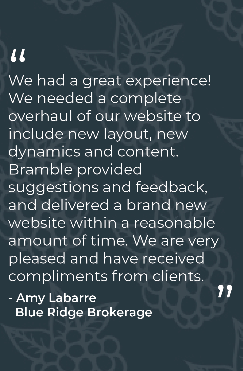 Client Review